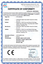 Certificate-Bike Light